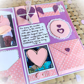 Heart Tree Greeting Card | Purple